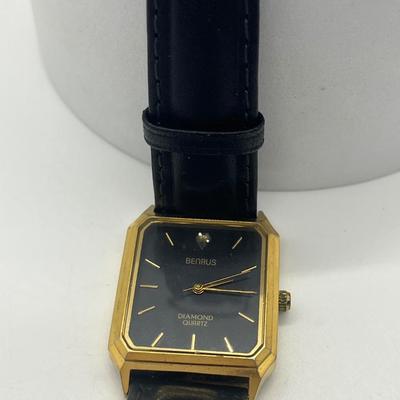 LOT 37J: Mens Watches - Swiss Military, Bullova, Benrus, & Mathey-Tissot