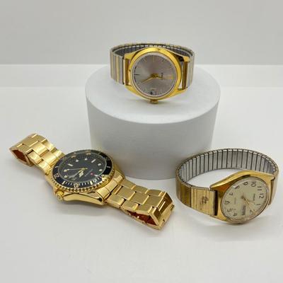 LOT 38J: Men’s Watches - Enato, Holzer, Phasar