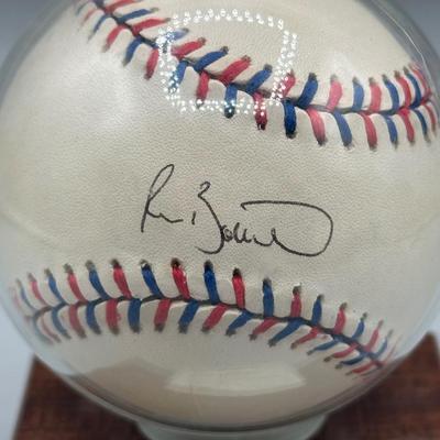LOT 43: Steve Carlton Signed/Authenticated Baseball & Ricky Bottalico Signed Baseball