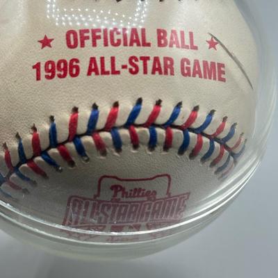 LOT 43: Steve Carlton Signed/Authenticated Baseball & Ricky Bottalico Signed Baseball