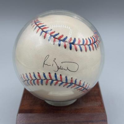 LOT 43: Steve Carlton Signed/Authenticated Baseball & Ricky Bottalico Signed Baseball