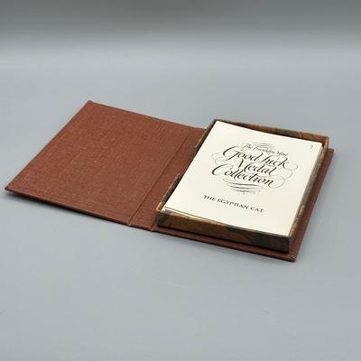 LOT 44: 1977 Franklin Mint Good Luck Sterling Silver Medal Collection - 12 Medals + COAs