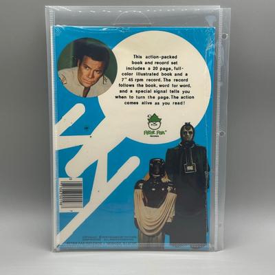 LOT 46: Three Star Trek Book & Record Sets