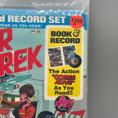 LOT 46: Three Star Trek Book & Record Sets
