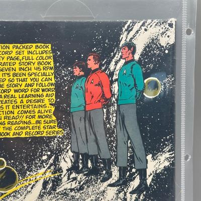 LOT 46: Three Star Trek Book & Record Sets