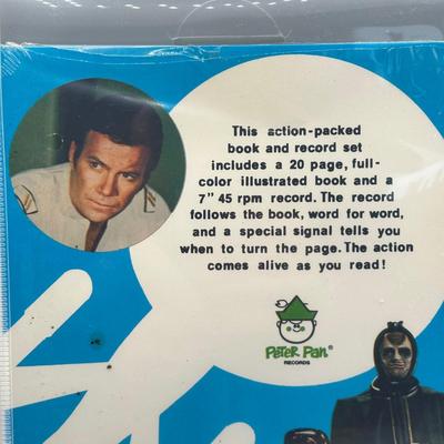 LOT 46: Three Star Trek Book & Record Sets