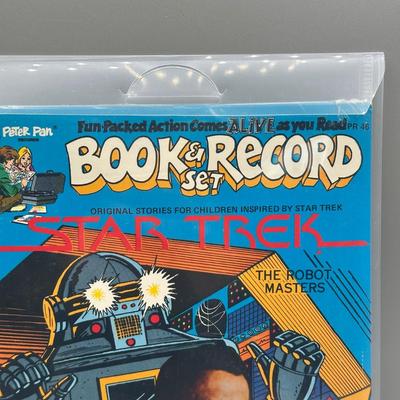 LOT 46: Three Star Trek Book & Record Sets