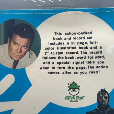 LOT 46: Three Star Trek Book & Record Sets