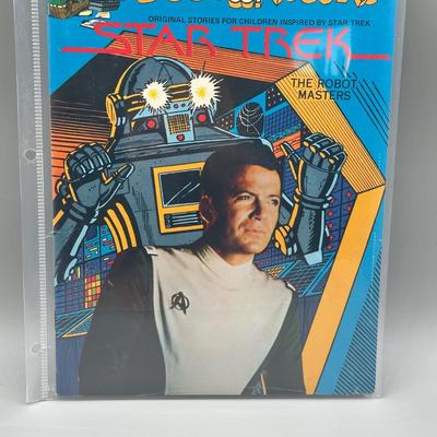 LOT 46: Three Star Trek Book & Record Sets