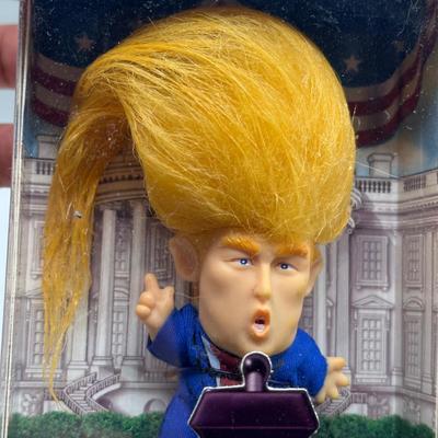 LOT 47: Novelty Collection - President Trump Troll, Fuzzy Wuzzy Soap & More