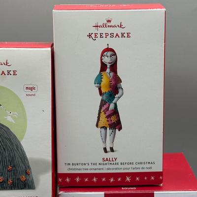 LOT 48: Hallmark Keepsake Tree Ornaments & More - Pirates Of The Caribbean, The Nightmare Before Christmas & More