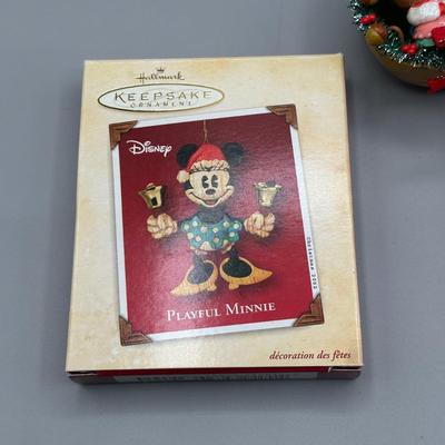 LOT 48: Hallmark Keepsake Tree Ornaments & More - Pirates Of The Caribbean, The Nightmare Before Christmas & More