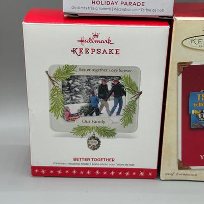 LOT 48: Hallmark Keepsake Tree Ornaments & More - Pirates Of The Caribbean, The Nightmare Before Christmas & More