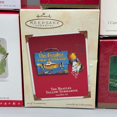 LOT 48: Hallmark Keepsake Tree Ornaments & More - Pirates Of The Caribbean, The Nightmare Before Christmas & More
