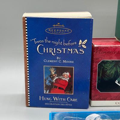 LOT 49: Hallmark Keepsake Tree Ornament Collection w/ Tote & Hallmark Magic Cord Included