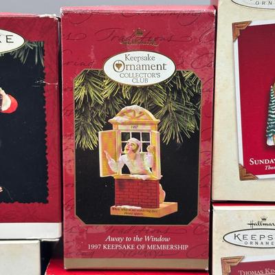 LOT 49: Hallmark Keepsake Tree Ornament Collection w/ Tote & Hallmark Magic Cord Included