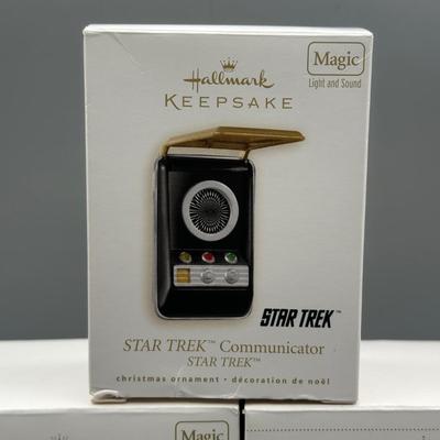 LOT 50: Star Trek Themed Hallmark Keepsake Ornaments