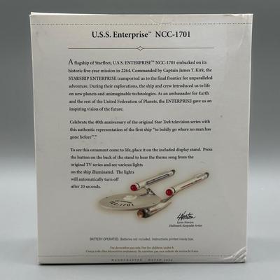 LOT 50: Star Trek Themed Hallmark Keepsake Ornaments