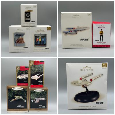 LOT 50: Star Trek Themed Hallmark Keepsake Ornaments