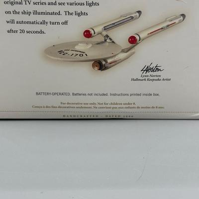LOT 50: Star Trek Themed Hallmark Keepsake Ornaments