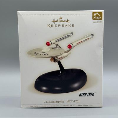 LOT 50: Star Trek Themed Hallmark Keepsake Ornaments