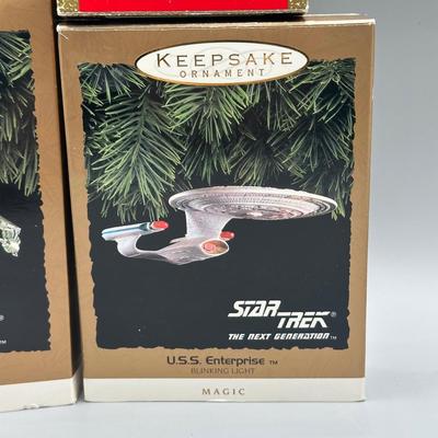 LOT 50: Star Trek Themed Hallmark Keepsake Ornaments