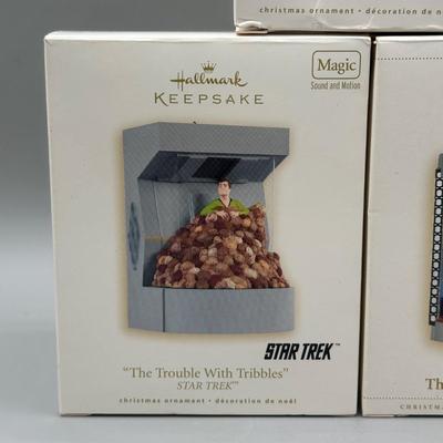 LOT 50: Star Trek Themed Hallmark Keepsake Ornaments