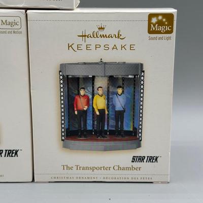 LOT 50: Star Trek Themed Hallmark Keepsake Ornaments