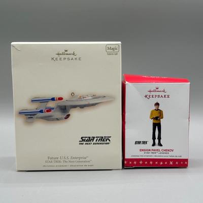 LOT 50: Star Trek Themed Hallmark Keepsake Ornaments