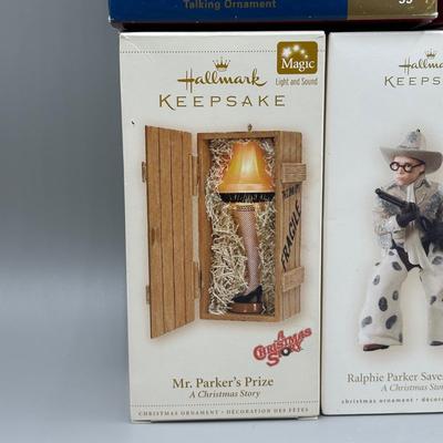 LOT 51: Hallmark Keepsake Ornaments - A Christmas Story, The Simpsons, Looney Tunes & More
