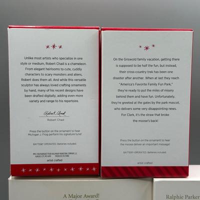 LOT 51: Hallmark Keepsake Ornaments - A Christmas Story, The Simpsons, Looney Tunes & More