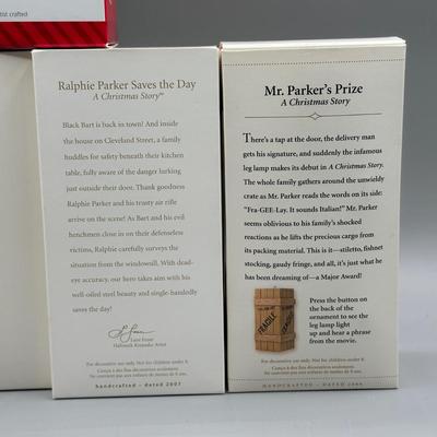 LOT 51: Hallmark Keepsake Ornaments - A Christmas Story, The Simpsons, Looney Tunes & More