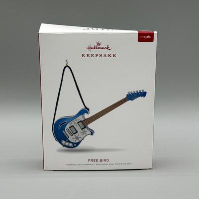 LOT 52: Guitar Themed Hallmark Keepsake Ornaments
