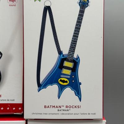 LOT 52: Guitar Themed Hallmark Keepsake Ornaments