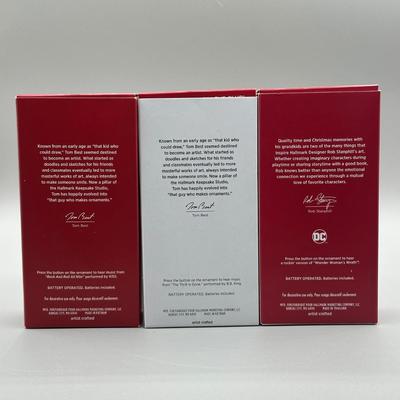 LOT 52: Guitar Themed Hallmark Keepsake Ornaments