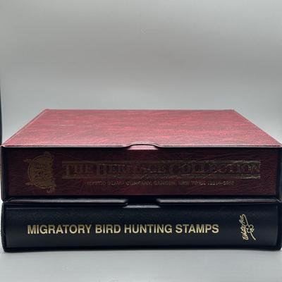 LOT 53: Migratory Bird Hunting Stamps / The Heritage Collection Stamp Albums