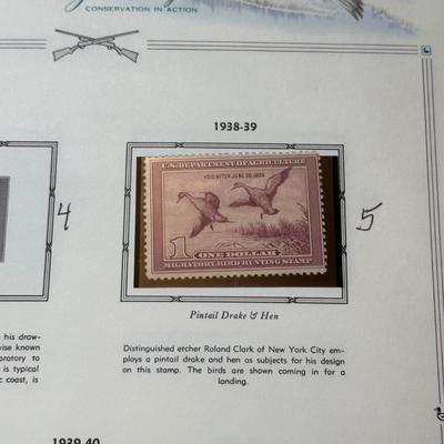 LOT 53: Migratory Bird Hunting Stamps / The Heritage Collection Stamp Albums