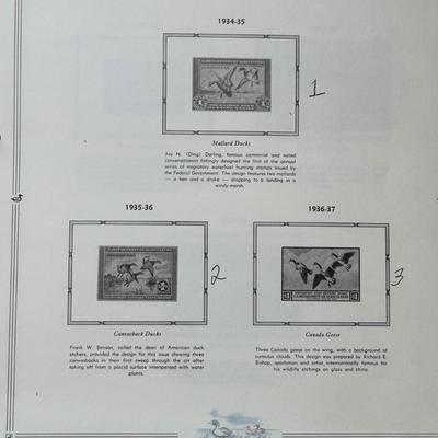LOT 53: Migratory Bird Hunting Stamps / The Heritage Collection Stamp Albums