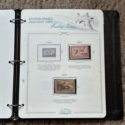 LOT 53: Migratory Bird Hunting Stamps / The Heritage Collection Stamp Albums