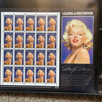 LOT 54: Stamp Collection - Two Albums Full Of Assorted Stamps!