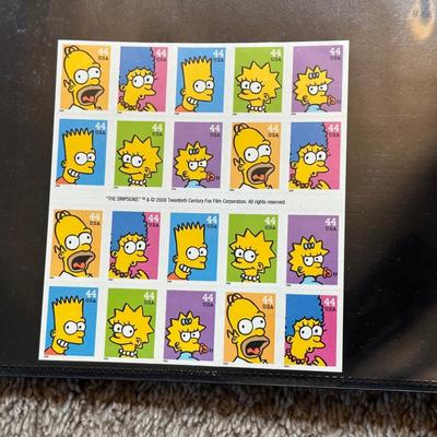 LOT 54: Stamp Collection - Two Albums Full Of Assorted Stamps!