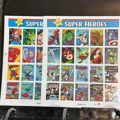 LOT 54: Stamp Collection - Two Albums Full Of Assorted Stamps!