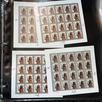 LOT 54: Stamp Collection - Two Albums Full Of Assorted Stamps!