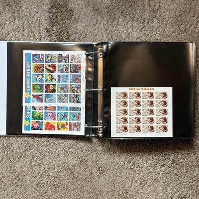 LOT 54: Stamp Collection - Two Albums Full Of Assorted Stamps!