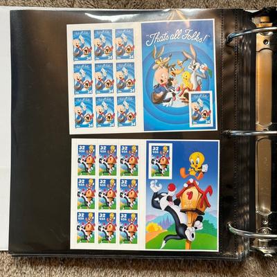 LOT 54: Stamp Collection - Two Albums Full Of Assorted Stamps!