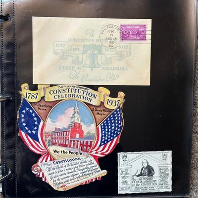 LOT 54: Stamp Collection - Two Albums Full Of Assorted Stamps!