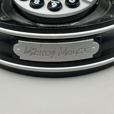 LOT NT: Vintage Black & White Disney Mickey Mouse Telephone
