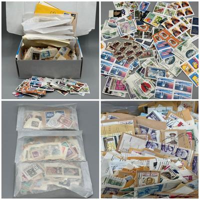 LOT 56: Assorted Vintage Stamp Collection
