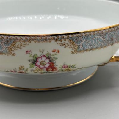 LOT 60: Vintage Noritake China Vegetable Dish & Made In Japan Shakers