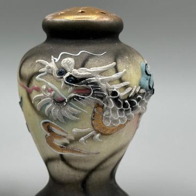 LOT 60: Vintage Noritake China Vegetable Dish & Made In Japan Shakers